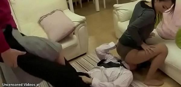  Japanese rude Wife has rough sex with bad husband